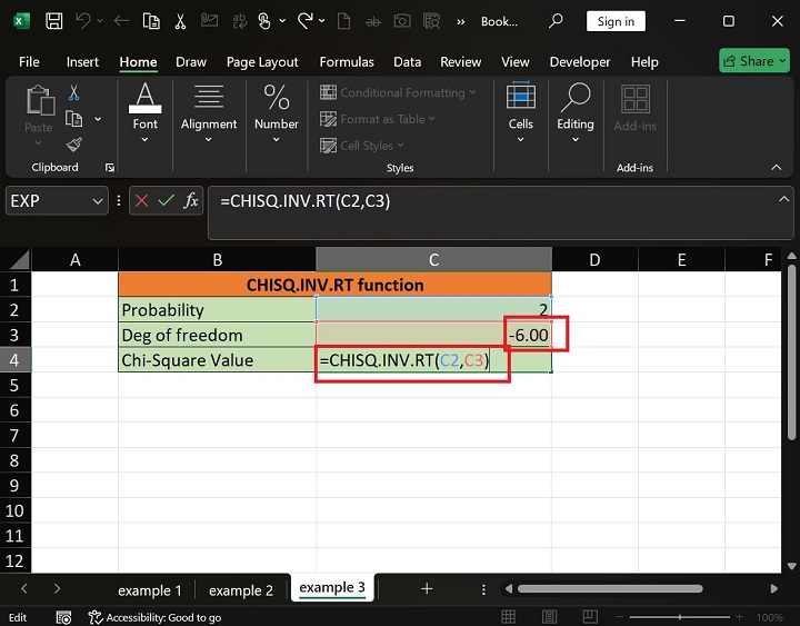 CHISQ.INV.RT Function 4
