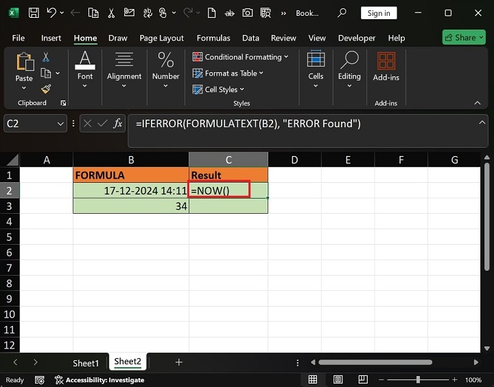 Combining with IFERROR function2