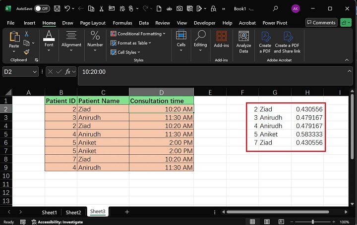 Extract the Set of UNIQUE Rows 3