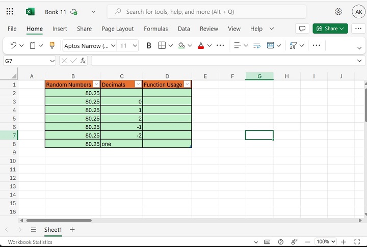 How to execute the DOLLAR function in Excel 1