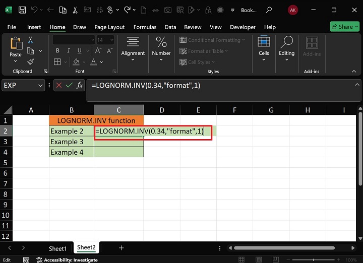LOGNORM.INV Function3