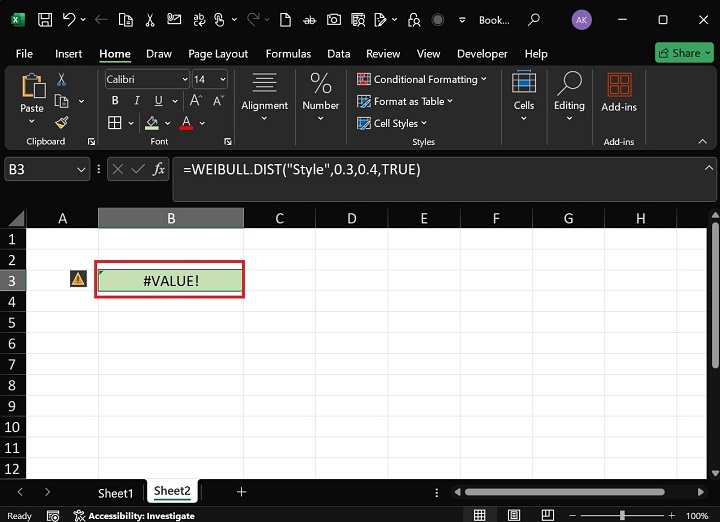 WEIBULL.DIST Function5