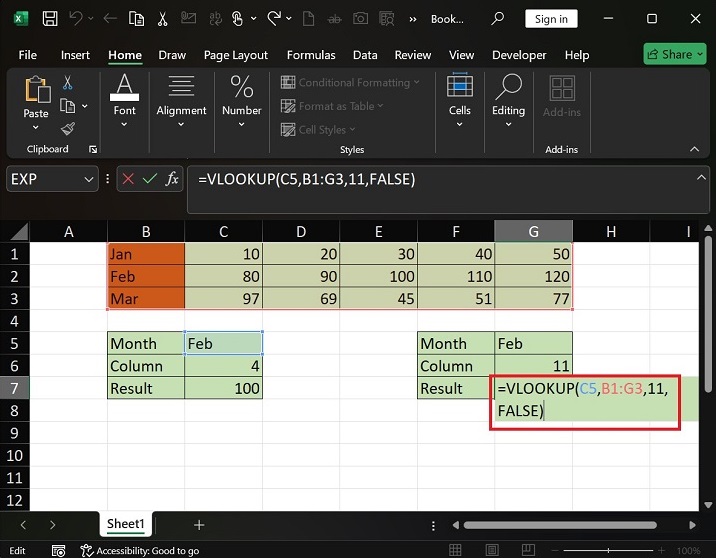 What does VLOOKUP function do in Excel4