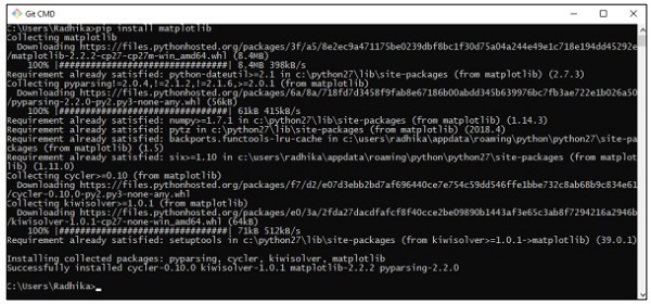 Demonstrates Data Visualization