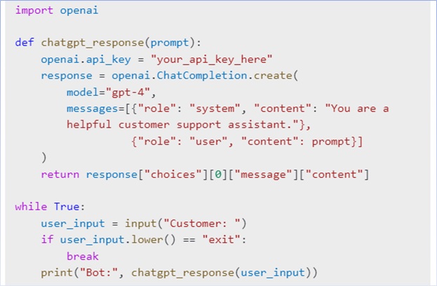 Basic Chatbot Script