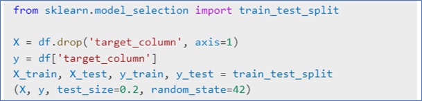 Building a Machine Learning Model
