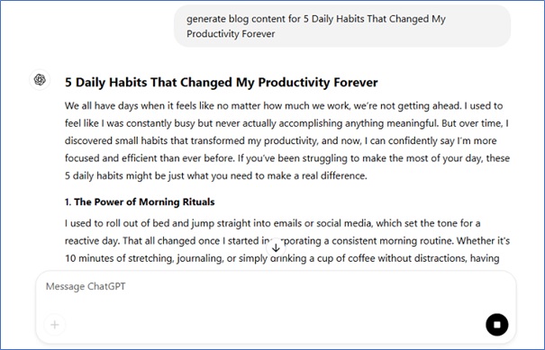 Formatting and SEO Optimization