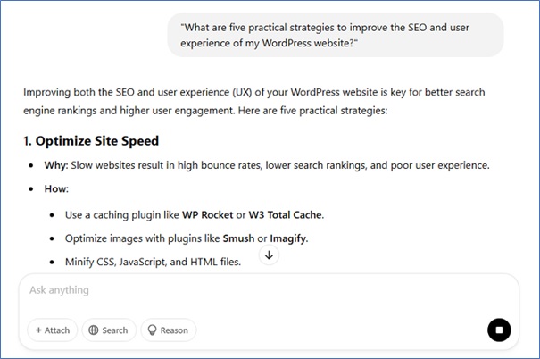 Frame Clear and Specific Questions