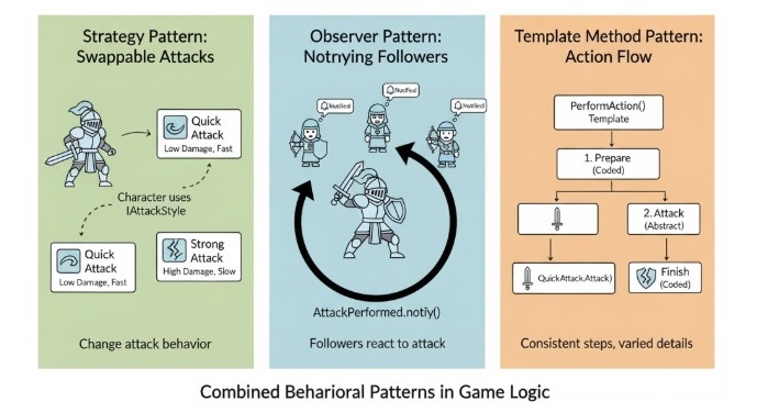 Example image of behavioural design pattern