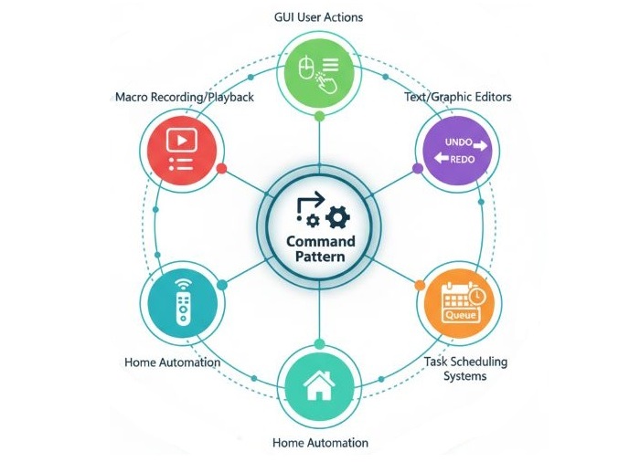 Real World Application of Command Design Pattern