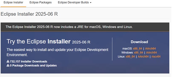 Download and Install Eclipse
