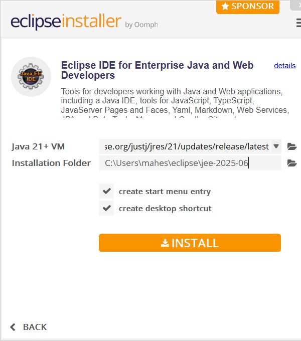 Installing Eclipse