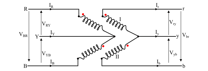 Open Delta Connection or V-V Connection
