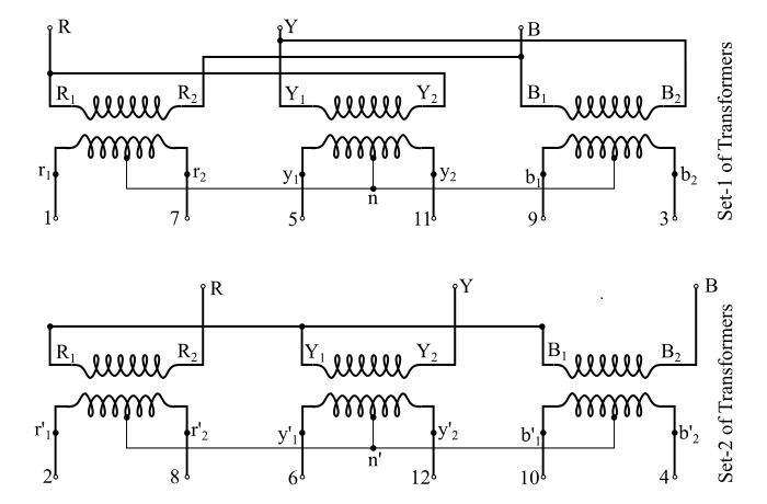 Three-Phase to Twelve-Phase Transformers1