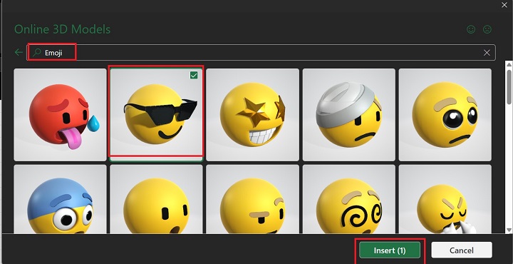 3D Emoji