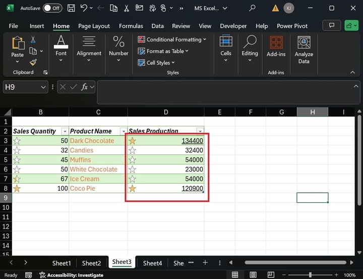 Apply Duplicate Rule in Active Worksheet 4