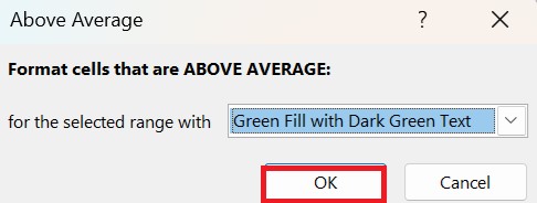 Average Marks for Group 1