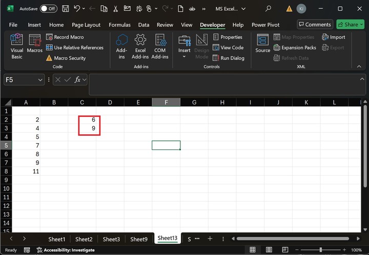 Fill Formulas in Excel 3
