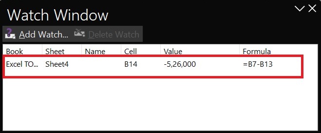 Watch Window Auditing Tool 3