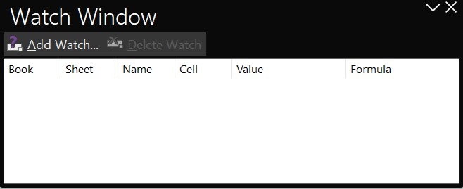 Watch Window Auditing Tool 5