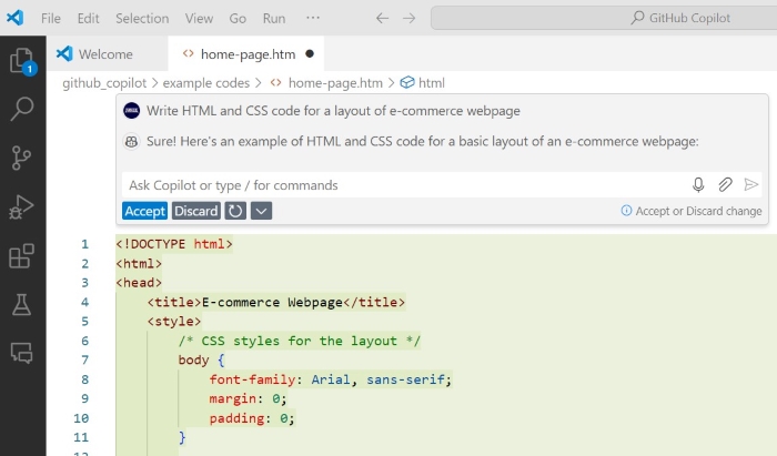 Plain Code Generation