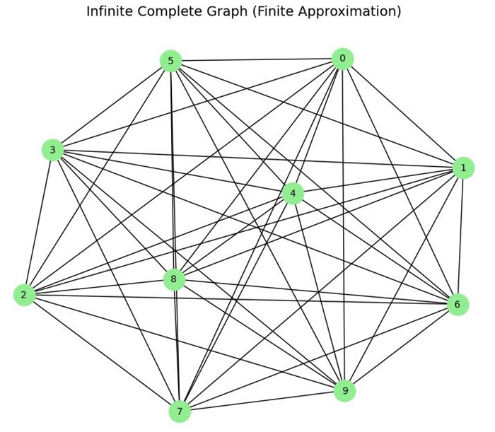 Infinite Complete Graph