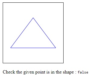 HTML Canvas IsPointInPath Method