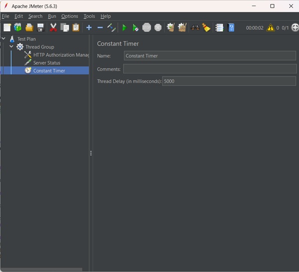 Monitor Constant Timer