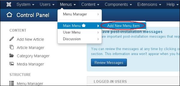 Joomla Adding Forum