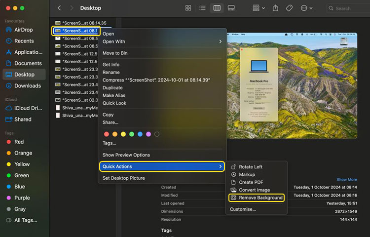 Mac Remove Background from Images 4