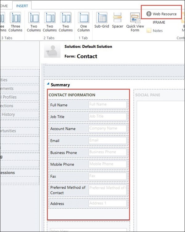 HTML Web Resource Step 5