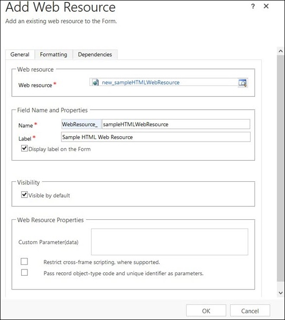 HTML Web Resource Step 7