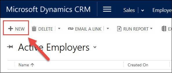 Mscrm Create Records Step 1