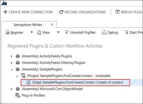 MScrm Plugin Step Added Step