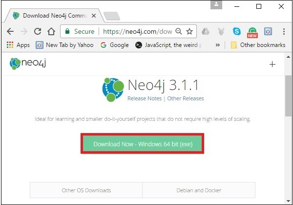 Respective Operating System