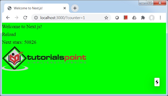 Home page with Shallow Routing