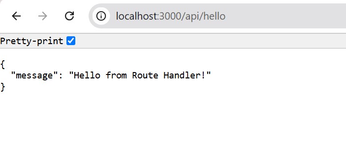 Next.js Route Handlers