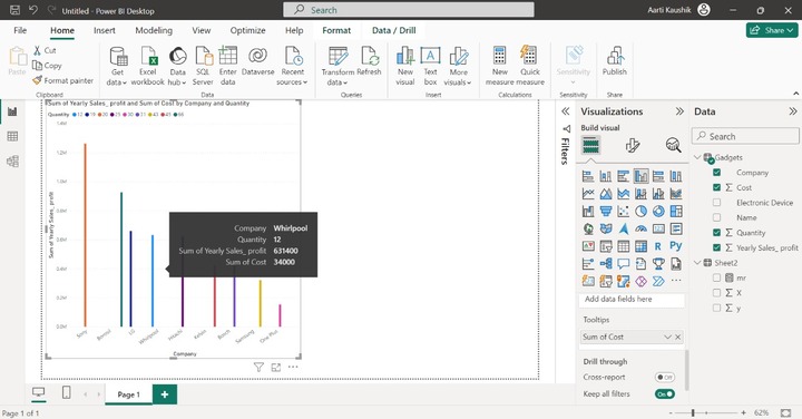Clustered Column Chart 5