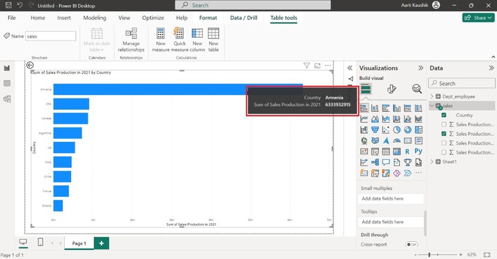 Create a Stacked Bar Chart 5