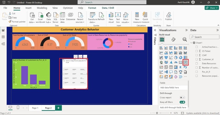 Create This Vibrant Dashboard 11