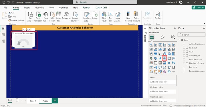Create This Vibrant Dashboard 2