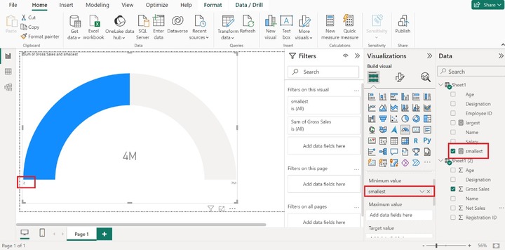 Creating a Radial Gauge Chart in Power BI 4