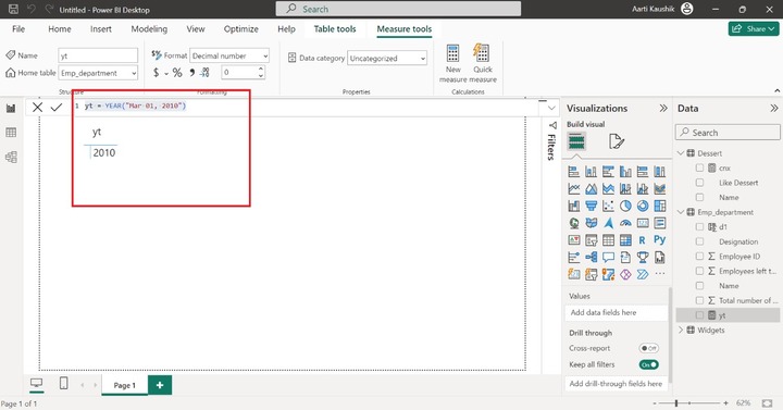 Date DAX Functions 8