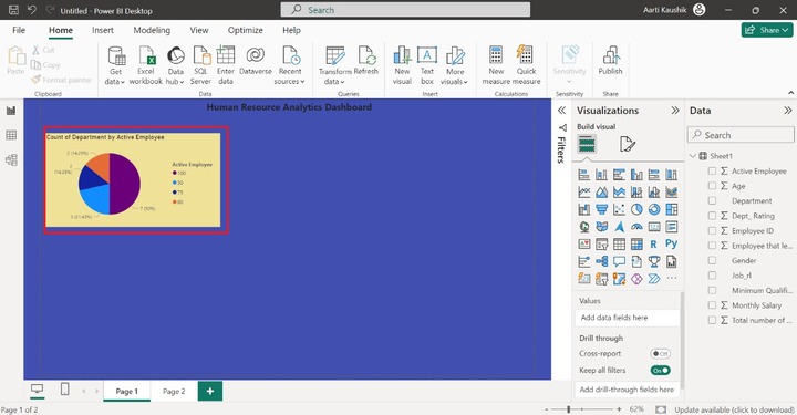 Develop a Stunning HR Dashboard 4