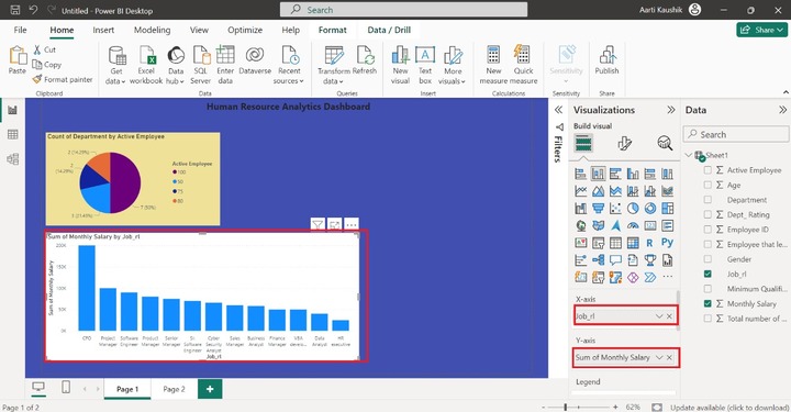 Develop a Stunning HR Dashboard 6