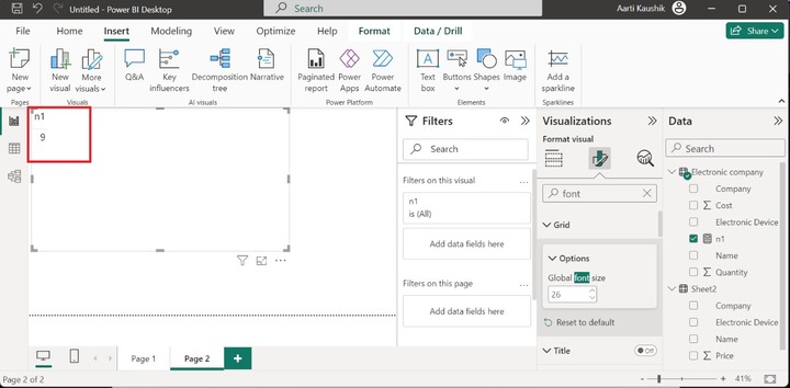 DISTINCTCOUNT Function 1