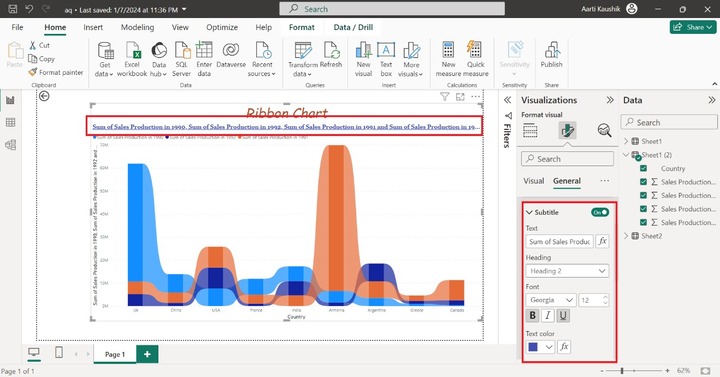 Format a Ribbon Chart3