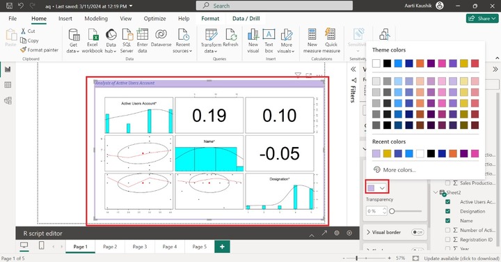 Formatting R Visual 8