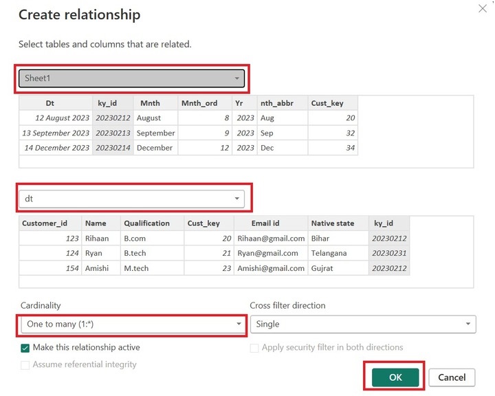 Handle the Relationship in Data Modeling 6