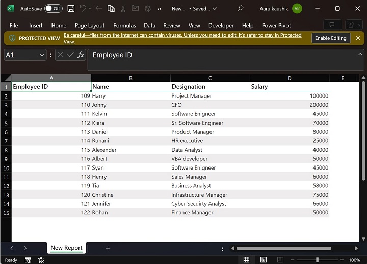Importing xls Files11